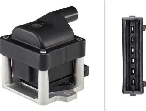 HELLA 5DA 358 000-711 - Ignition Coil car-mod.net