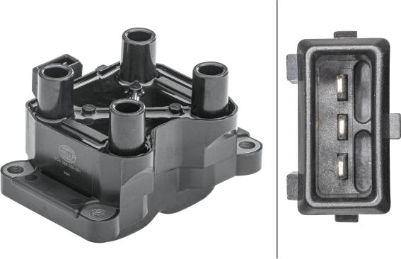 HELLA 5DA 358 168-591 - Ignition Coil car-mod.net