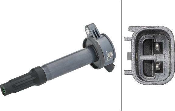 HELLA 5DA 358 168-611 - Ignition Coil car-mod.net