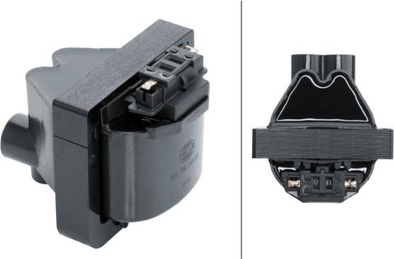 HELLA 5DA 358 168-281 - Ignition Coil car-mod.net