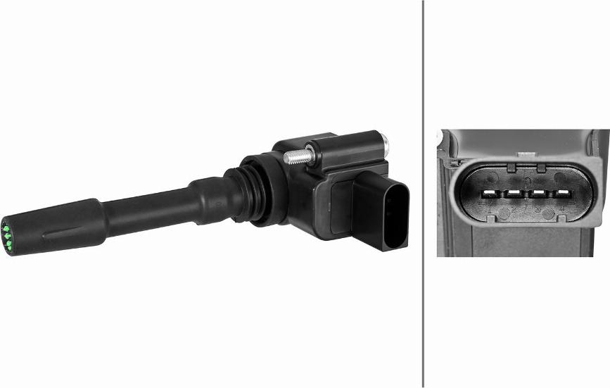 HELLA 5DA 358 101-541 - Ignition Coil car-mod.net