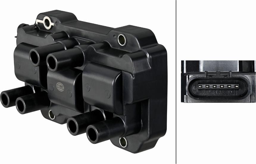 HELLA 5DA 358 102-331 - Ignition Coil car-mod.net