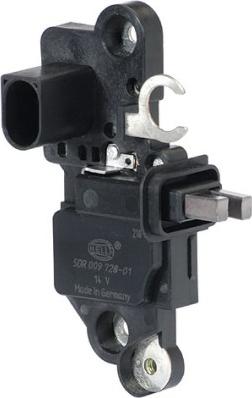 HELLA 5DR 009 728-011 - Voltage regulator, alternator car-mod.net
