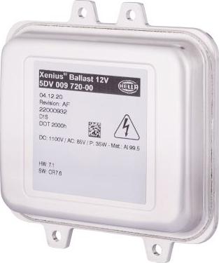 HELLA 5DV 009 720-001 - Ballast, gas discharge lamp car-mod.net