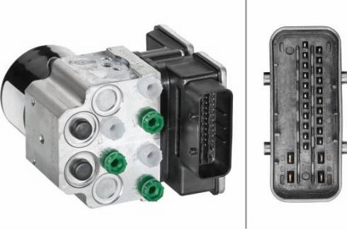 HELLA 5SD 014 989-021 - Control Unit, brake / driving dynamics car-mod.net