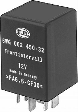 HELLA 5WG 002 450-321 - Relay, wipe / wash interval car-mod.net