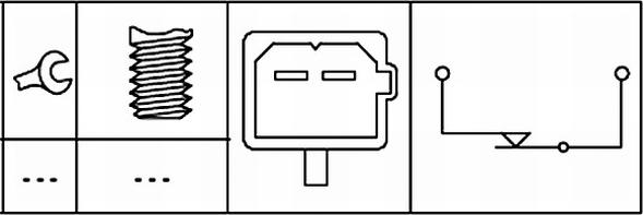 HELLA 6DD 179 465-101 - Switch, clutch control (engine timing) car-mod.net