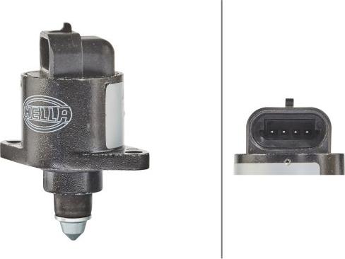 HELLA 6NW 009 141-691 - Idle Control Valve, air supply car-mod.net