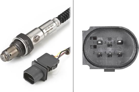 HELLA 6PA 009 166-811 - Oxygen, Lambda Sensor car-mod.net