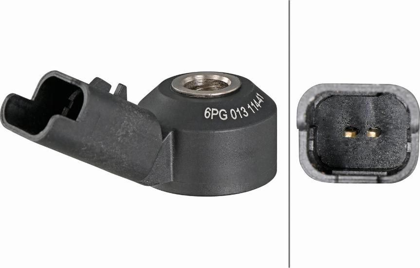 HELLA 6PG 013 114-411 - Knock Sensor car-mod.net