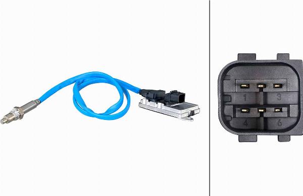 HELLA 6PN 358 186-401 - NOx Sensor, urea injection / catalyst car-mod.net