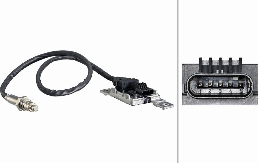 HELLA 6PN 358 307-031 - NOx Sensor, urea injection / catalyst car-mod.net