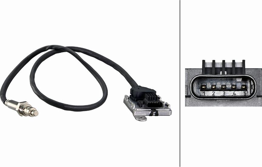 HELLA 6PN 358 307-021 - NOx Sensor, urea injection / catalyst car-mod.net