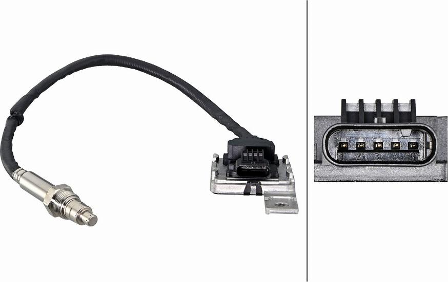 HELLA 6PN 358 307-231 - NOx Sensor, urea injection / catalyst car-mod.net
