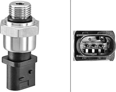 HELLA 6PP 009 409-671 - Exhaust pressure Sensor car-mod.net