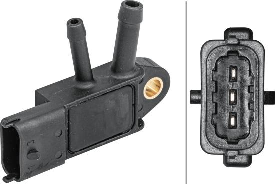 HELLA 6PP 009 409-191 - Exhaust pressure Sensor car-mod.net