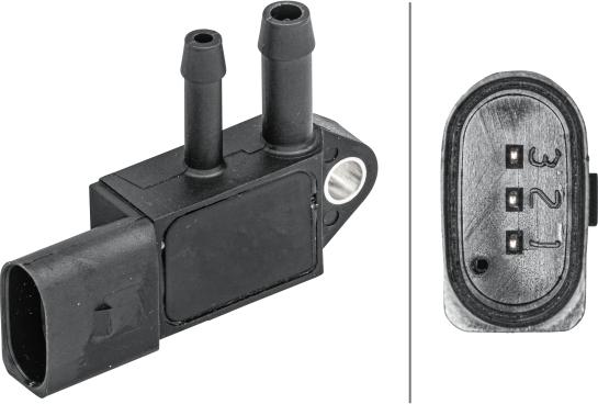 HELLA 6PP 009 409-231 - Exhaust pressure Sensor car-mod.net