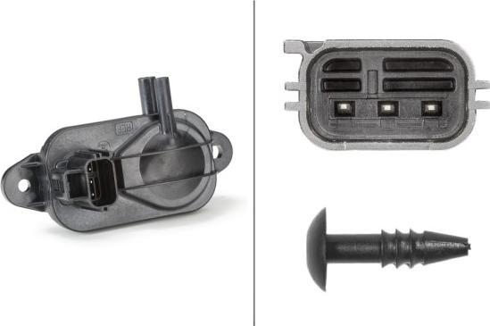 HELLA 6PP 009 409-271 - Exhaust pressure Sensor car-mod.net