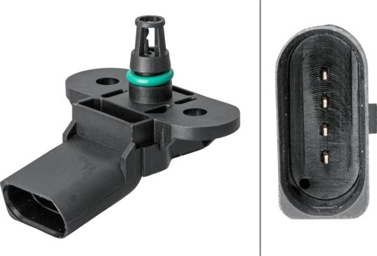HELLA 6PP 009 400-501 - Sensor, intake manifold pressure car-mod.net