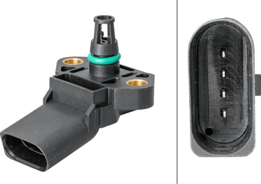 HELLA 6PP 009 400-251 - Sensor, boost pressure car-mod.net