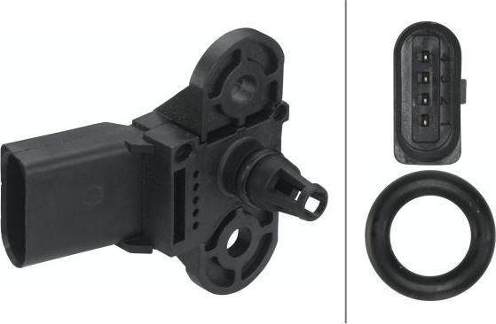 HELLA 6PP 009 400-791 - Sensor, intake manifold pressure car-mod.net
