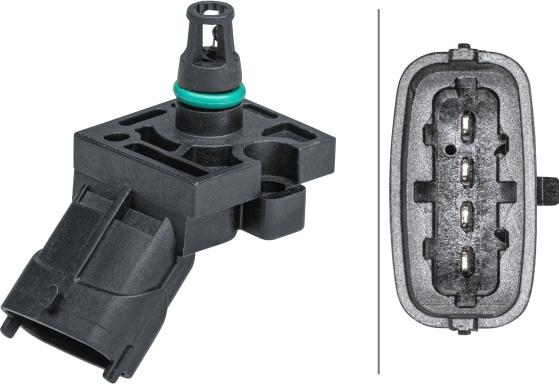 HELLA 6PP009 403-131 - Sensor, boost pressure car-mod.net
