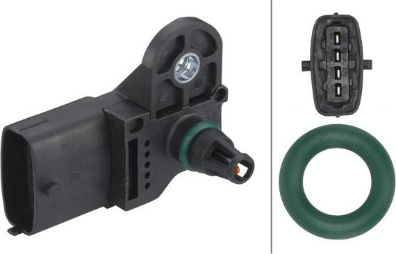 HELLA 6PP 013 400-021 - Sensor, intake air temperature car-mod.net