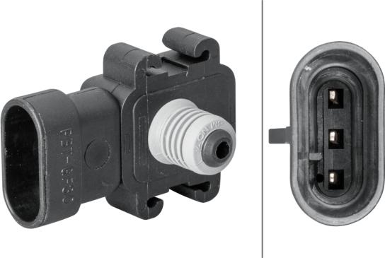 HELLA 6PP 358 152-001 - Sensor, boost pressure car-mod.net