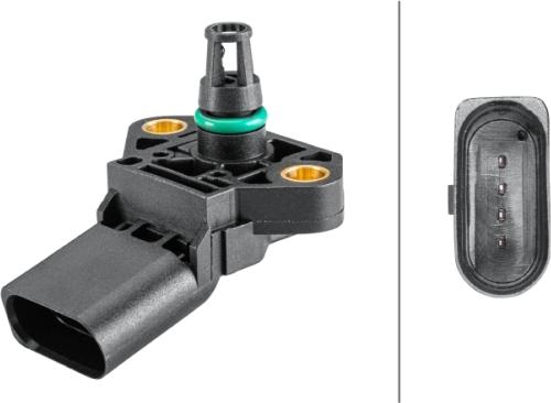 HELLA 6PP 358 152-261 - Sensor, boost pressure car-mod.net