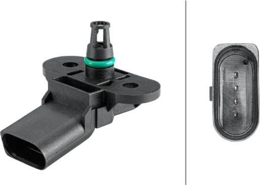HELLA 6PP 358 152-221 - Sensor, boost pressure car-mod.net