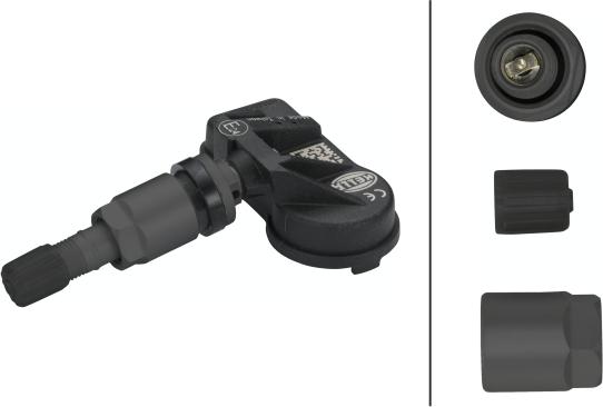 HELLA 6PP 358 139-481 - Wheel Sensor, tyre pressure control system car-mod.net