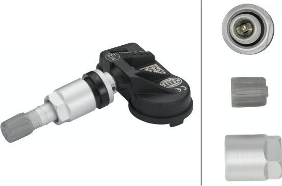 HELLA 6PP358139-391 - Wheel Sensor, tyre pressure control system car-mod.net