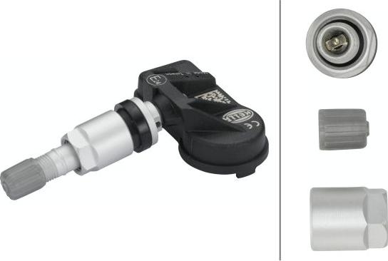 HELLA 6PP358139-341 - Wheel Sensor, tyre pressure control system car-mod.net