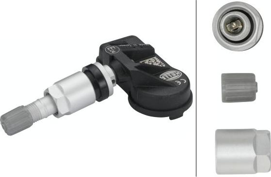 HELLA 6PP 358 139-301 - Wheel Sensor, tyre pressure control system car-mod.net