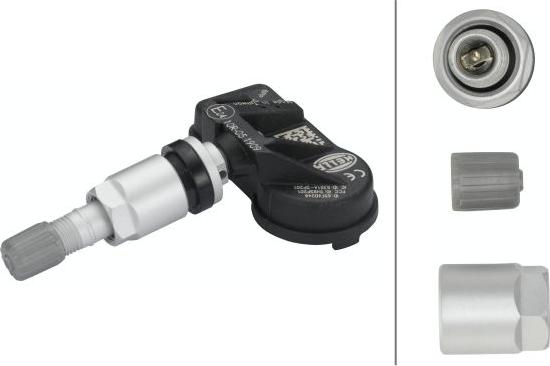 HELLA 6PP 358 139-291 - Wheel Sensor, tyre pressure control system car-mod.net