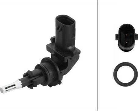 HELLA 6PT 009 109-341 - Sensor, intake air temperature car-mod.net