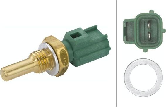 HELLA 6PT 009 107-481 - Coolant temperature Sensor car-mod.net