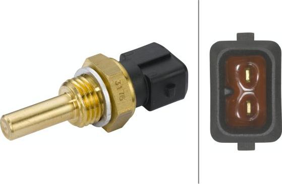 HELLA 6PT 009 107-471 - Coolant temperature Sensor car-mod.net