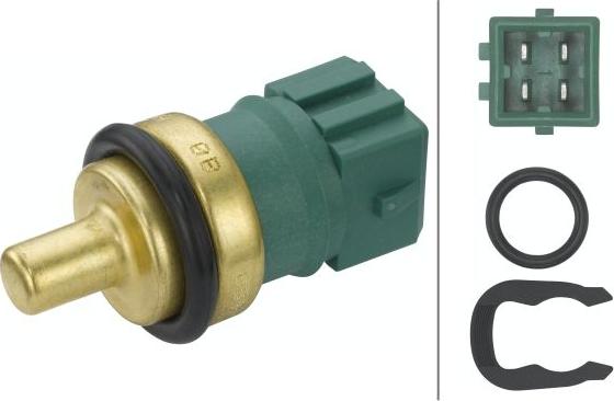 HELLA 6PT 009 107-541 - Coolant temperature Sensor car-mod.net
