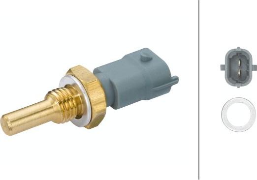 HELLA 6PT 009 107-611 - Sensor, oil temperature car-mod.net