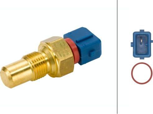 HELLA 6PT 009 107-681 - Sensor, oil temperature car-mod.net