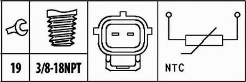 HELLA 6PT 009 309-401 - Coolant temperature Sensor car-mod.net