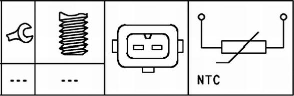 HELLA 6PT 009 309-541 - Coolant temperature Sensor car-mod.net