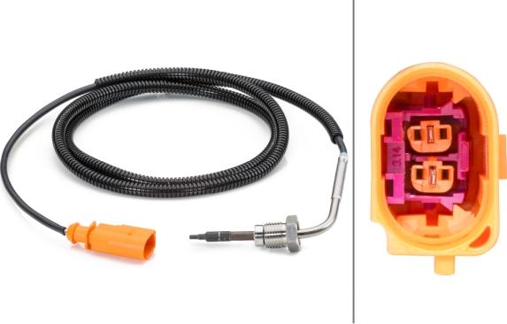 HELLA 6PT 014 494-281 - Sensor of exhaust gas Temperature car-mod.net