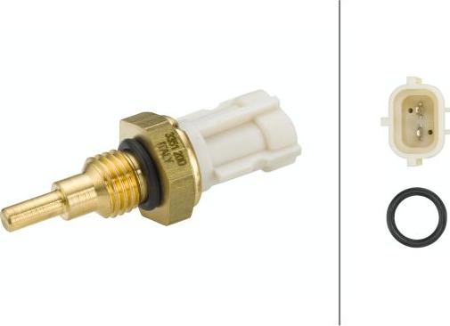 HELLA 6PT 013 113-251 - Coolant temperature Sensor car-mod.net