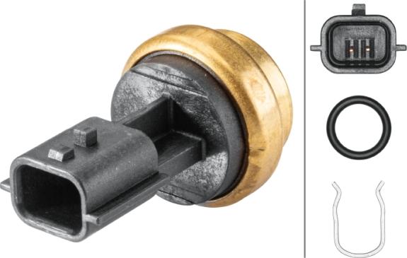 HELLA 6PT 013 113-221 - Coolant temperature Sensor car-mod.net