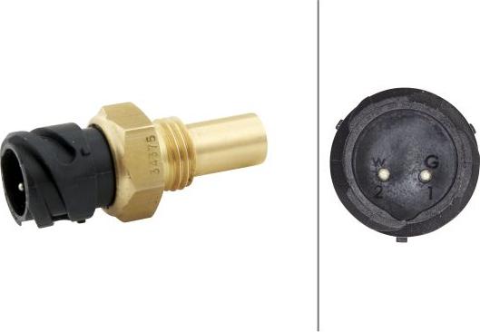 HELLA 6PT 013 309-041 - Coolant temperature Sensor car-mod.net
