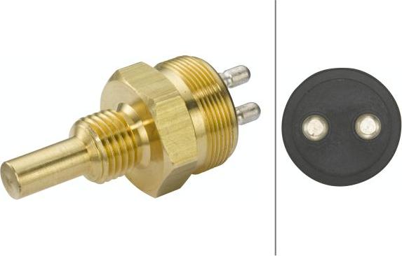 HELLA 6PT 013 309-001 - Sensor, oil temperature car-mod.net