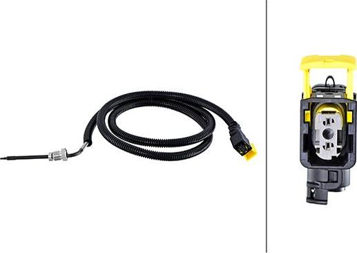 HELLA 6PT358 181-991 - Sensor of exhaust gas Temperature car-mod.net