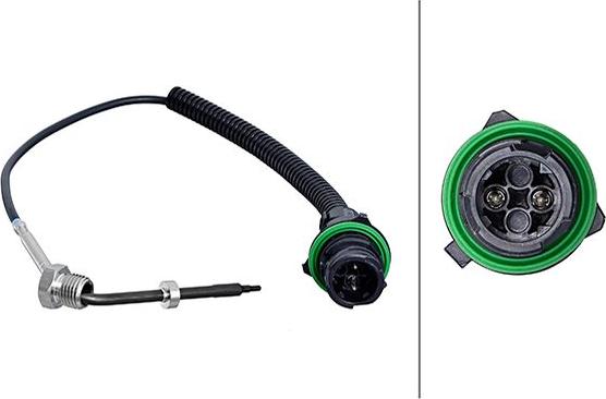 HELLA 6PT358 181-941 - Sensor of exhaust gas Temperature car-mod.net